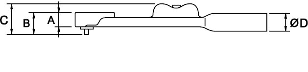 ANALOGIC DIAL TORQUE WRENCH 1/4" 0 - 2 NM 0 - 18 LB.IN