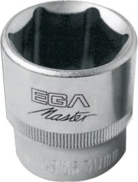 SOCKET WRENCH 3/8" STANDARD 6 EDGES DIN 3124 6 MM