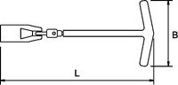 SPARK PLUG WRENCH DIN 3112 20,6 - 13/16"
