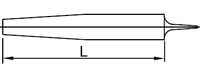 NEEDLE FILE TRIANGULAR 6"