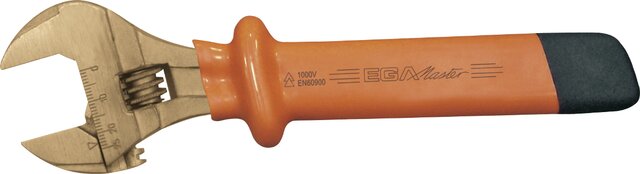 ADJUSTABLE WRENCH 1000 V NON-SPARKING CU-BE 8"