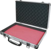 ALUMINIUM TOOL CASE 450 X 300 X 85 MM WITH FOAM