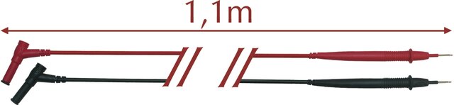 TEST LEADS EGATRONIK CAT III 1000 V-CAT IV 600 V