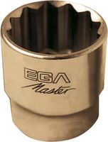 SOCKET WRENCH 1/2" STANDARD 12 EDGES NON-SPARKING CU-BE 1.1/16"