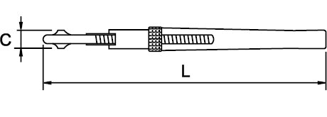 LLAVE DE ALUMINIO TITALUM® 36"