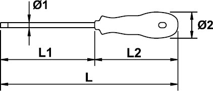 DESTORNILLADOR TORX® MASTERTORK EGA T-15