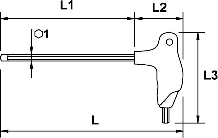 DESTORNILLADOR TORX® T-MASTERTORK EGA T-6
