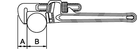 CLÉ SERRE-TUBES HEAVY DUTY 48"