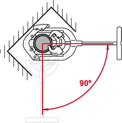 COUPE TUBE ARTICULÉ FER MALLÉABLE ET FONTE 4" - 6"