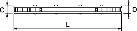 CLÉ POLYGONALE À CLIQUET 3/4" - 7/8"