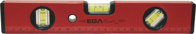 NIVEAU TUBULAIRE DE PRECISION 1MM/M ECHELLE GRADUÉE 300 MM