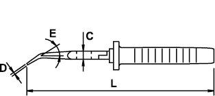 PINCE TÉLÉPHONE BECS COUDÉS TITACROM® BIMAT 1000 V ANTI-CHUTE ANTIDROP ACO 200 MM