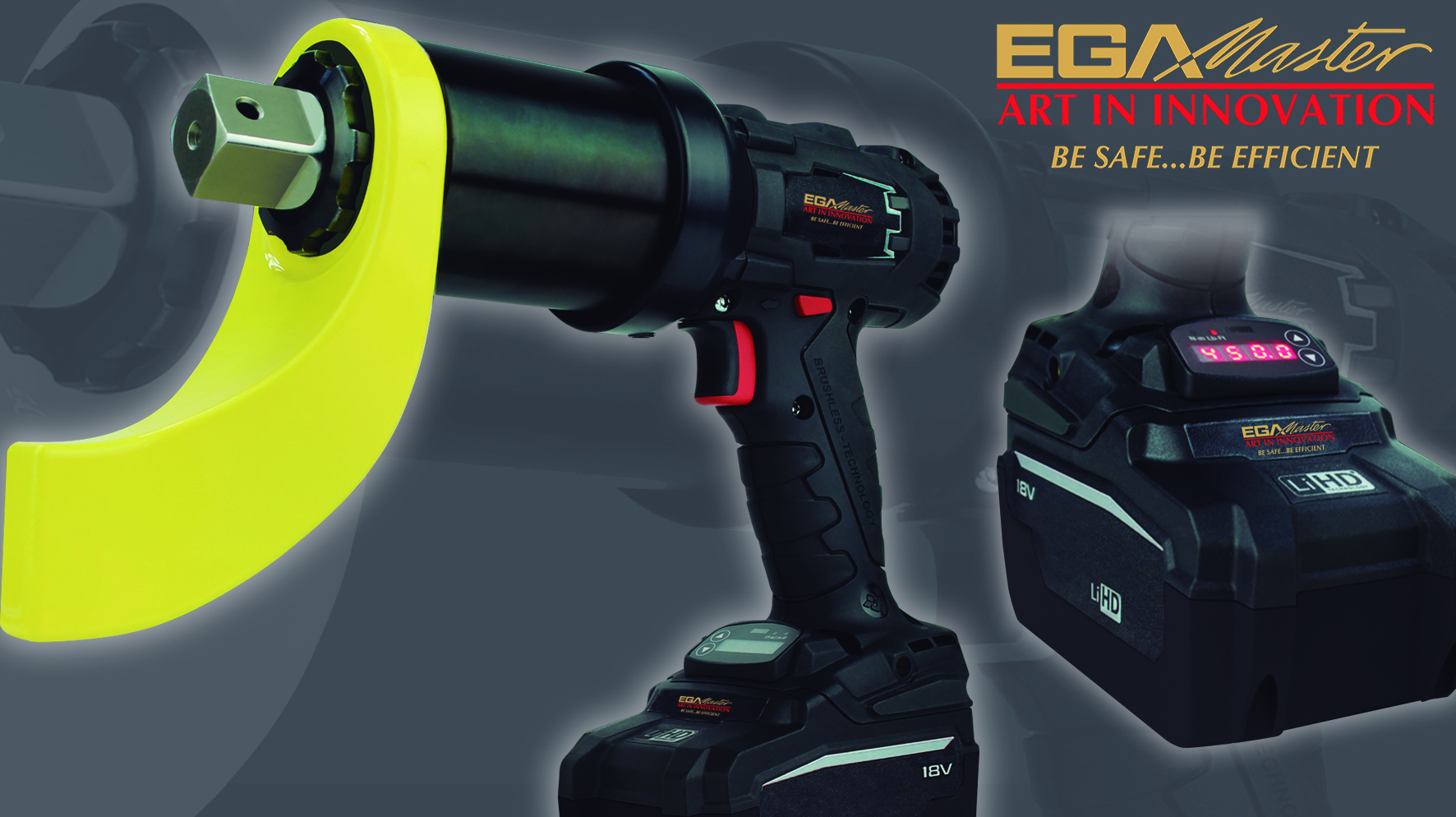 NEW BATTERY TORQUE WRENCHES FROM EGA MASTER