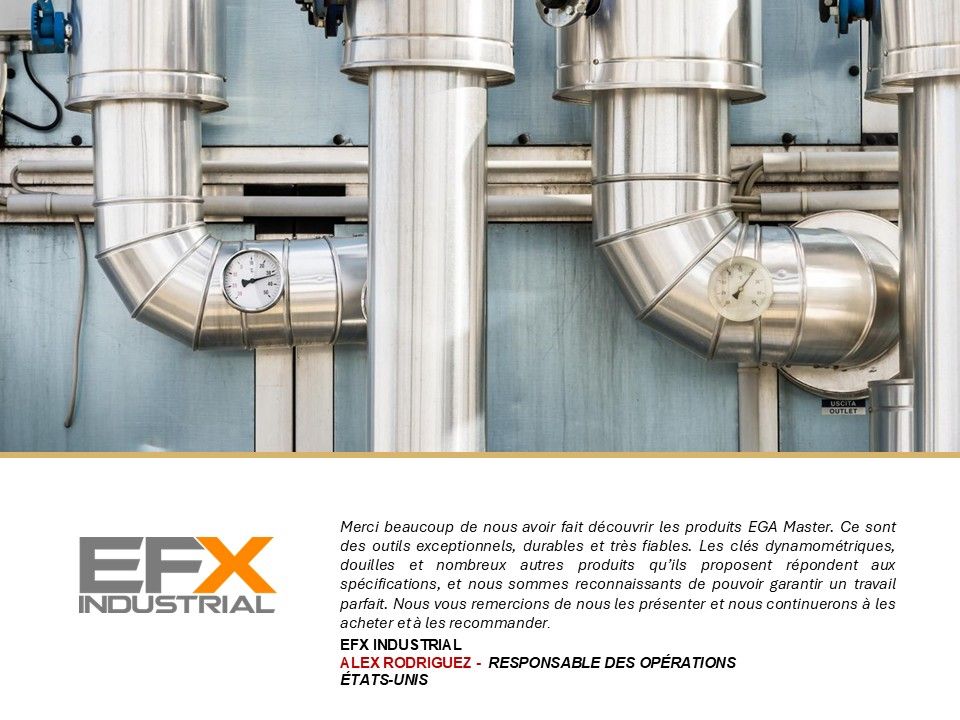 TÉMOIGNAGE EFX INDUSTRIAL